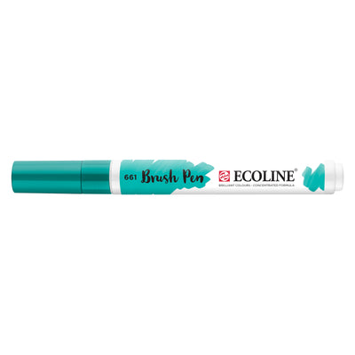 Ecoline • brush pen turkooisgroen 661