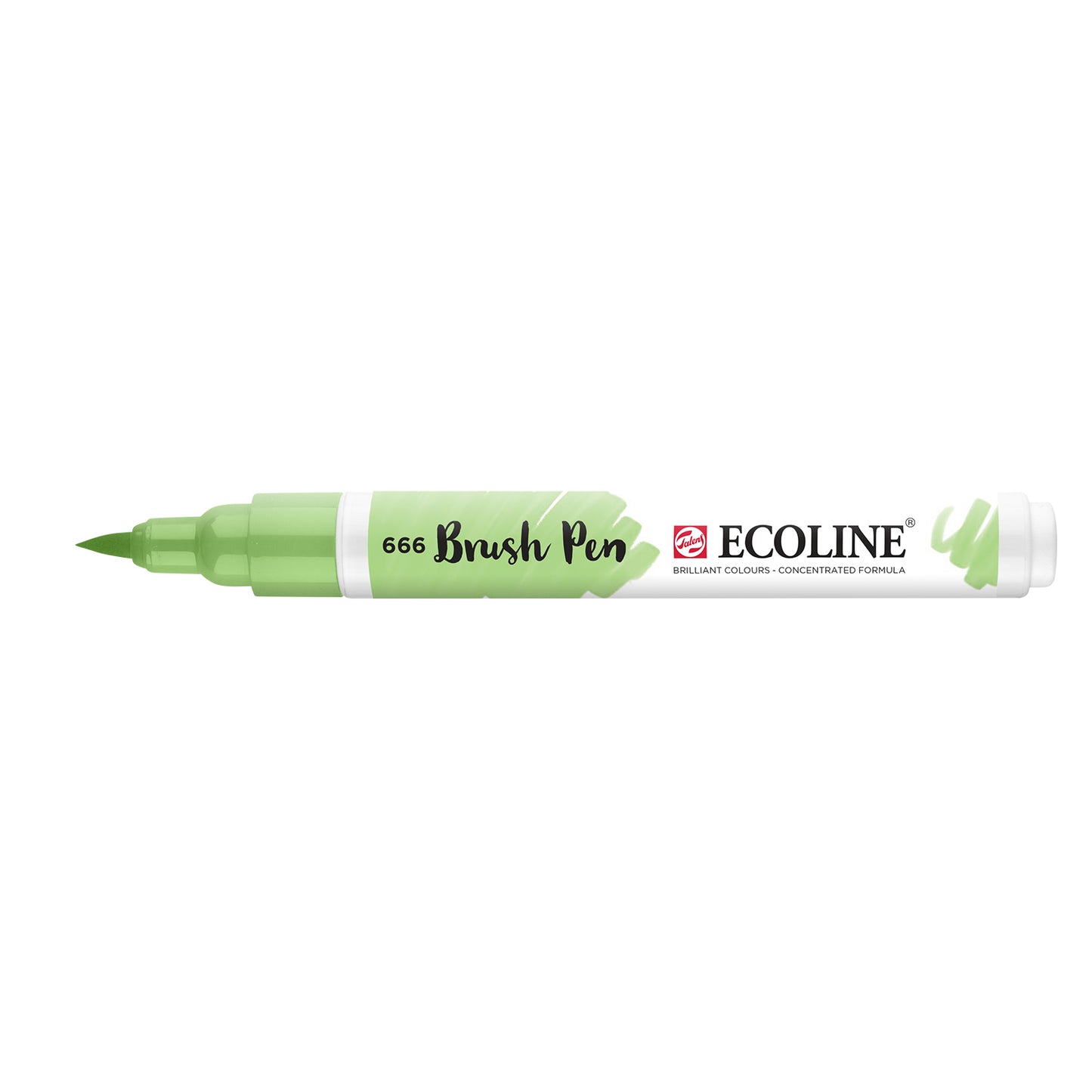 Ecoline • brush pen pastelgroen 666