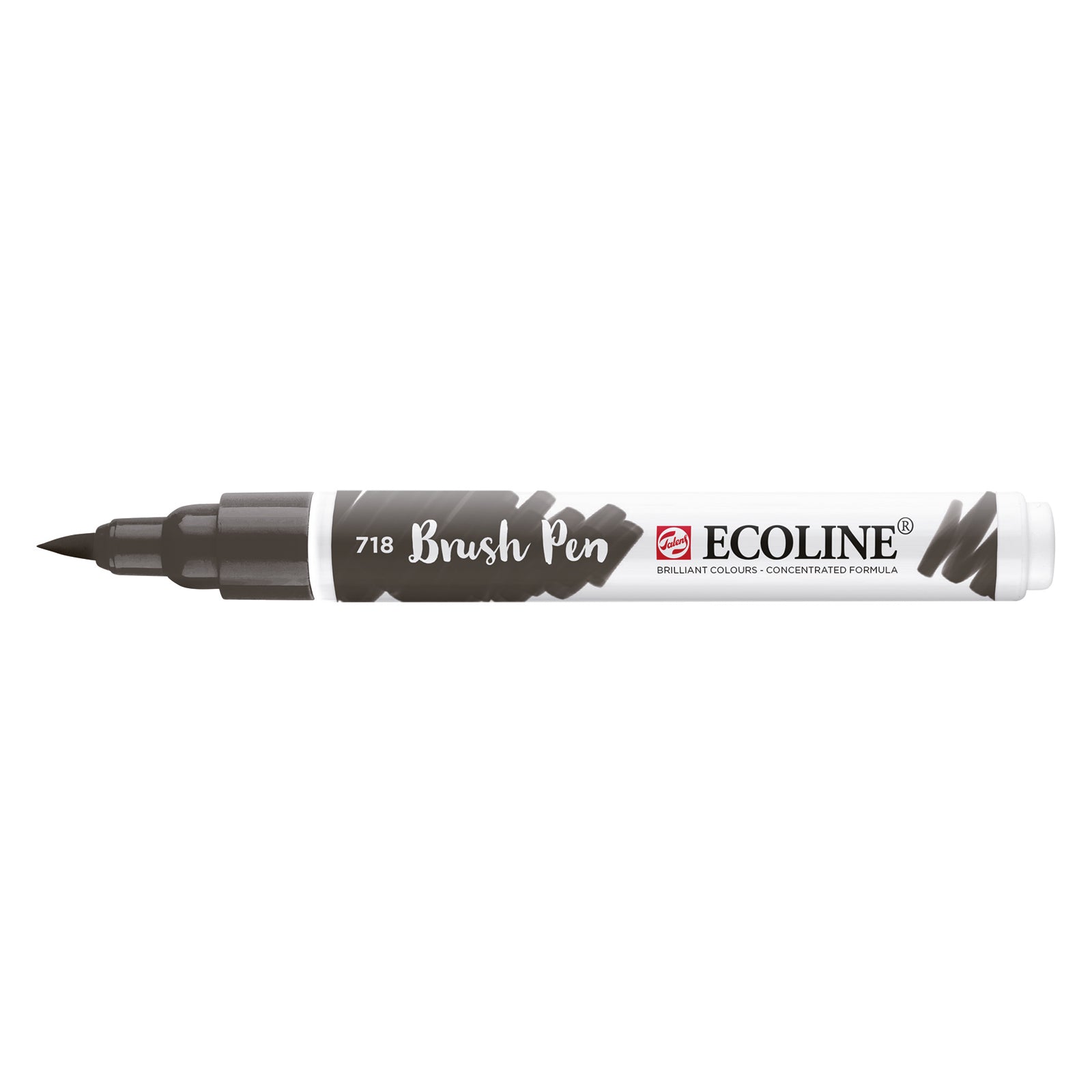 Ecoline • brush pen warmgrijs 718