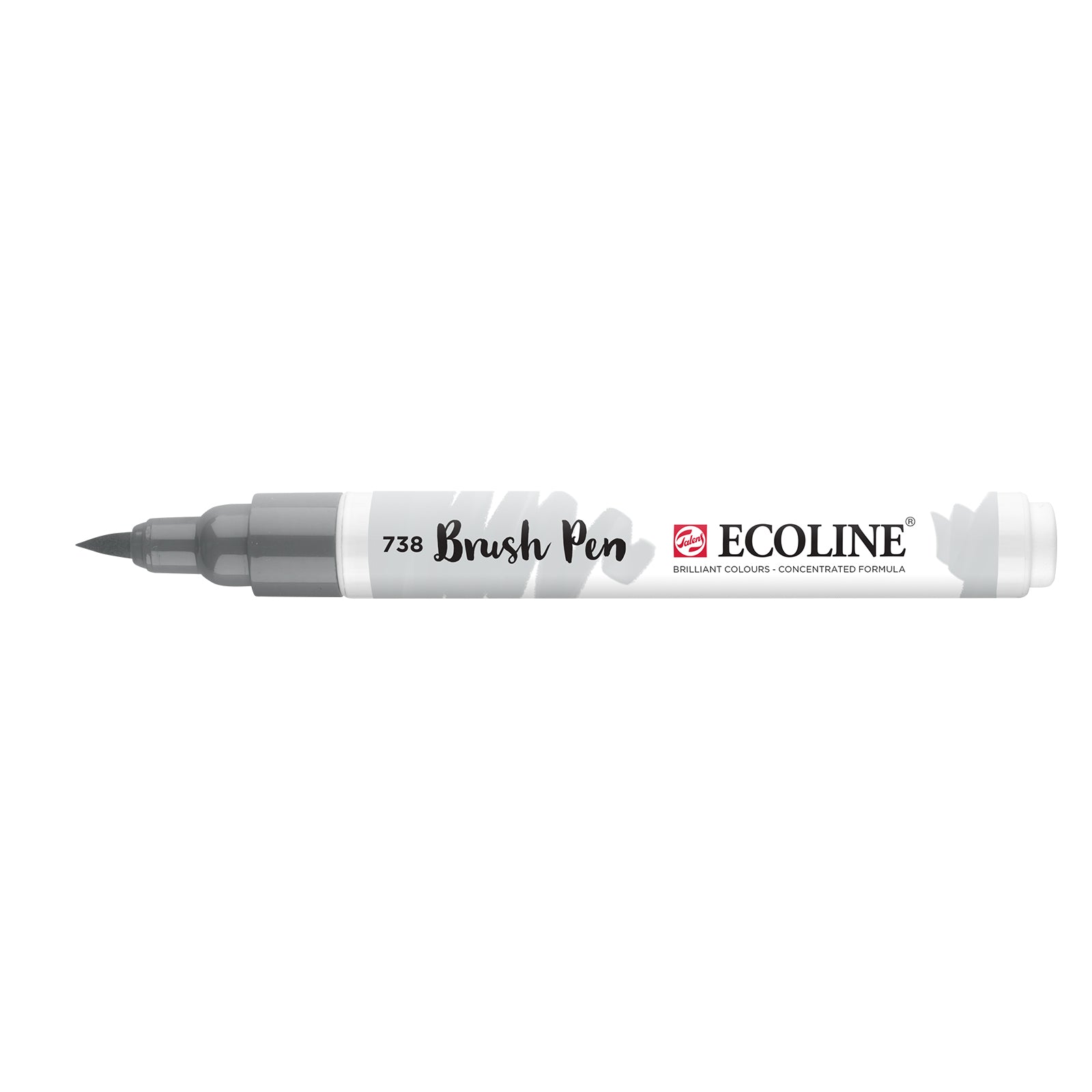 Ecoline • brush pen koudgrijs licht 738