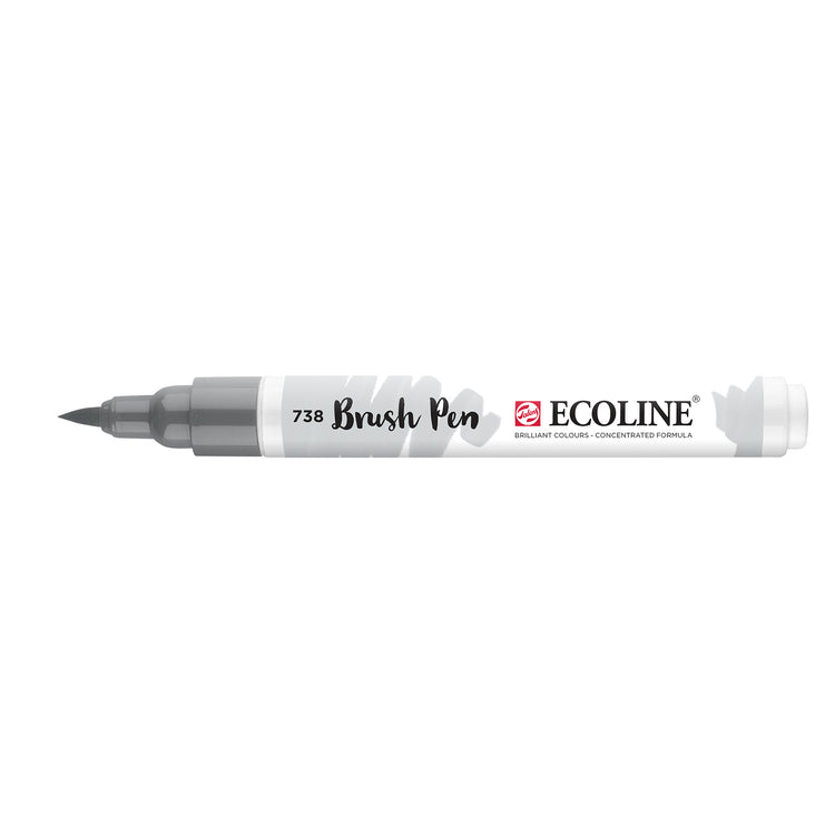 Ecoline • brush pen koudgrijs licht 738