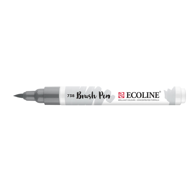 Ecoline • brush pen koudgrijs licht 738