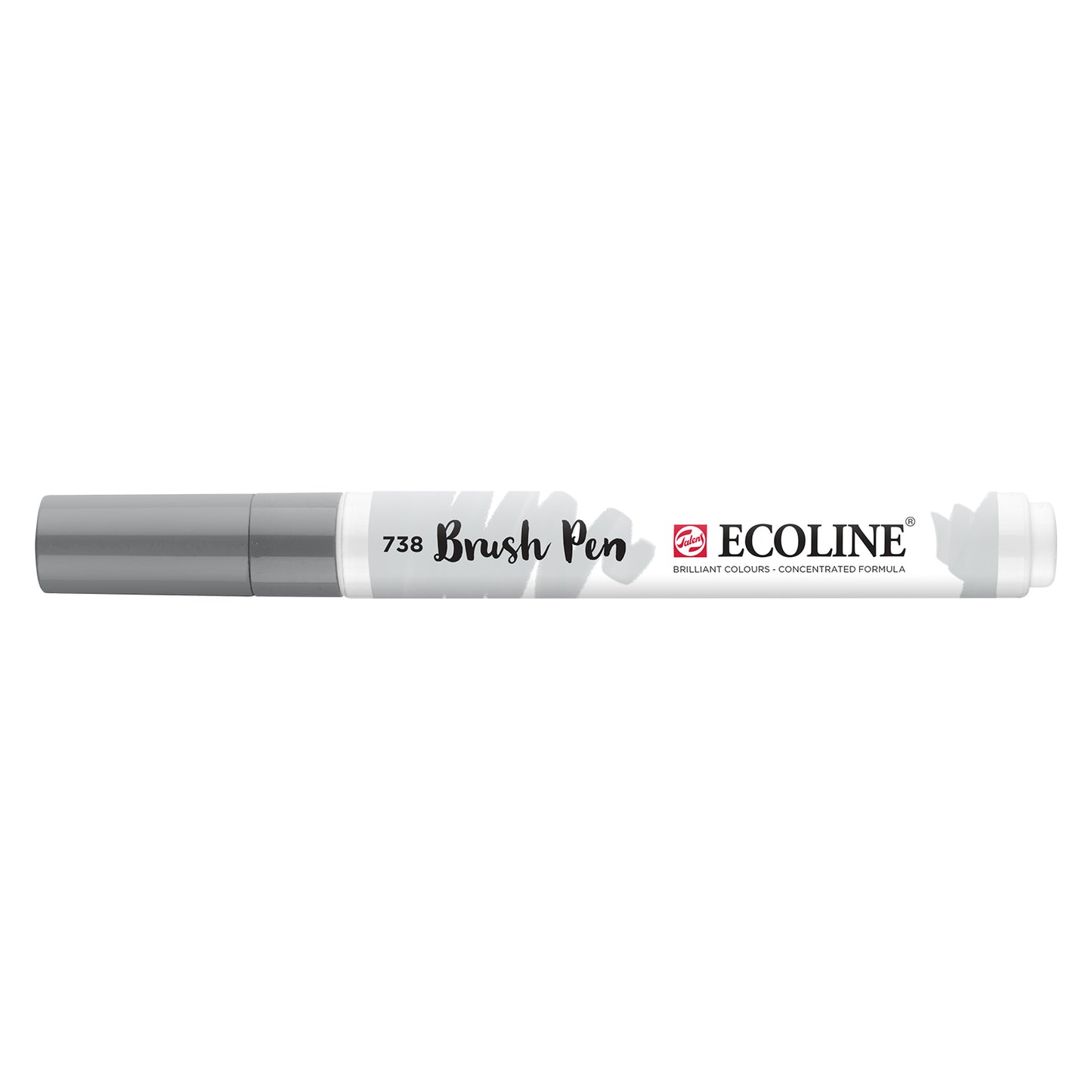 Ecoline • brush pen koudgrijs licht 738