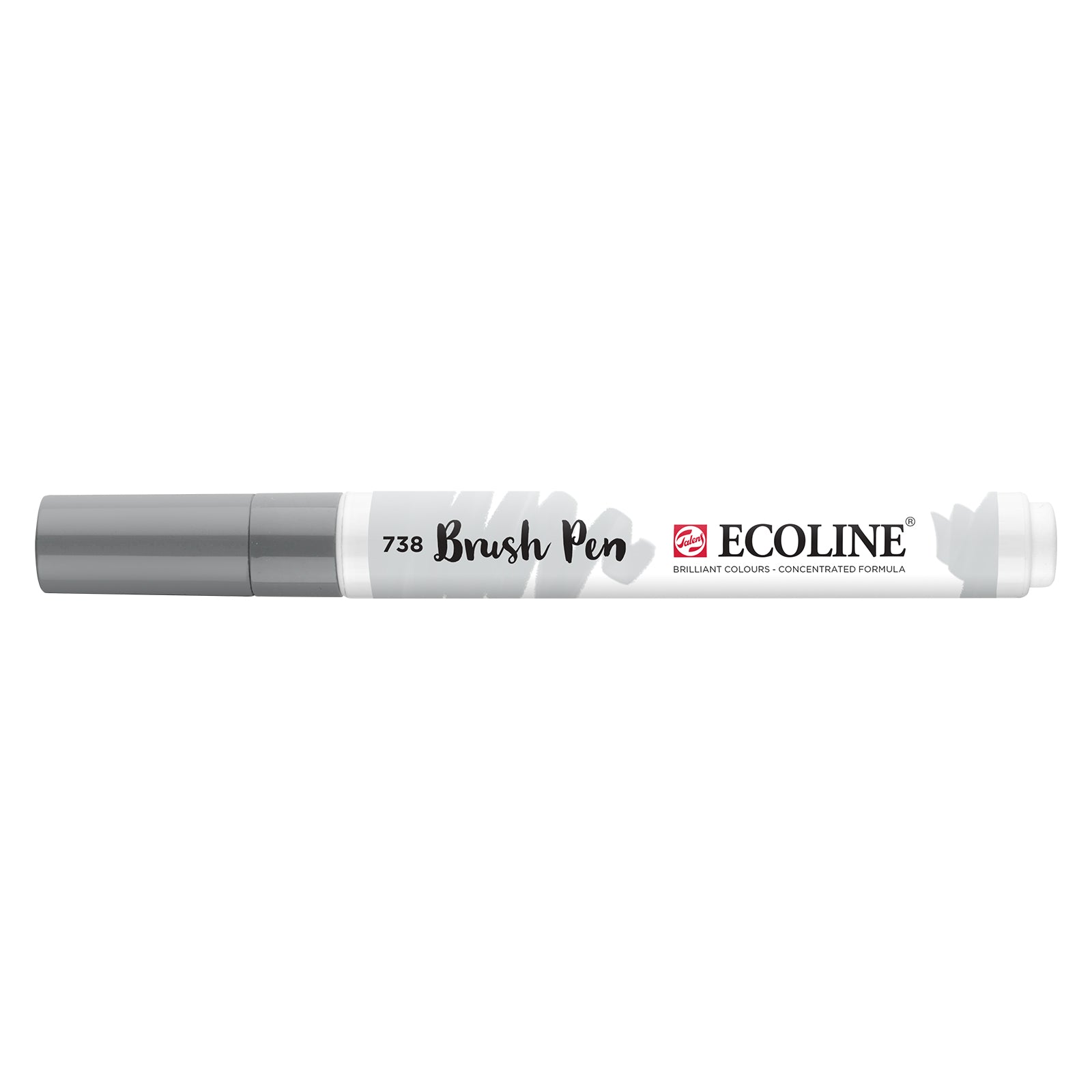 Ecoline • brush pen koudgrijs licht 738