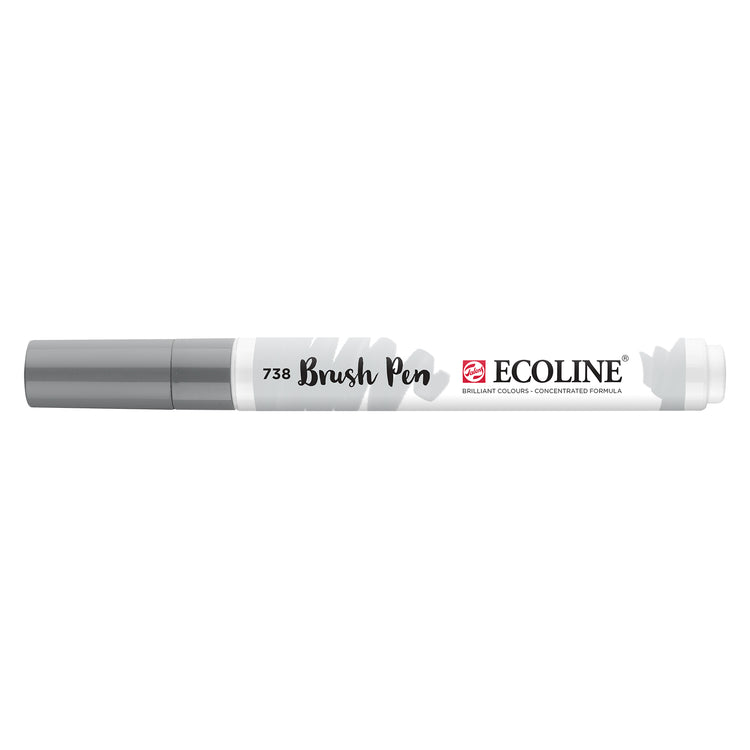 Ecoline • brush pen koudgrijs licht 738