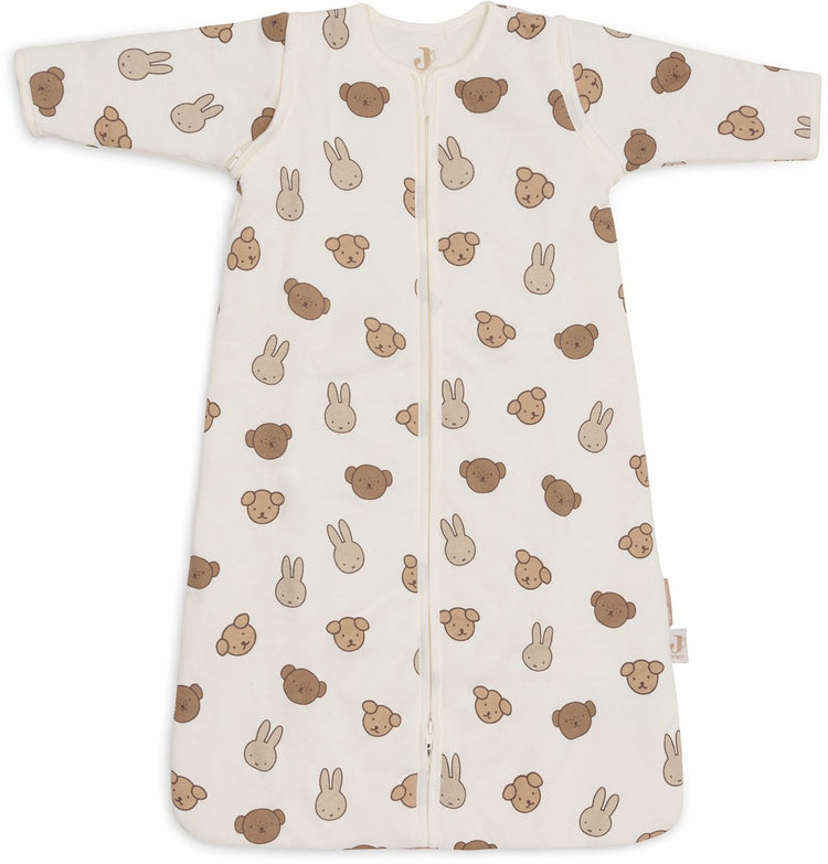 Jollein slaapzak baby met afristbare mouw 110cm - miffy and friends