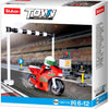 Sluban racemotor town junior 16,5 x 14,1 cm 60-delig