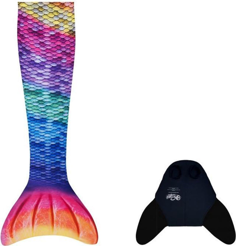 Kuaki zeemeerminstaart - set rainbow - xs - 8 jaar xs
