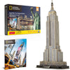 Cubic fun 3d puzzel national geographic empire state building