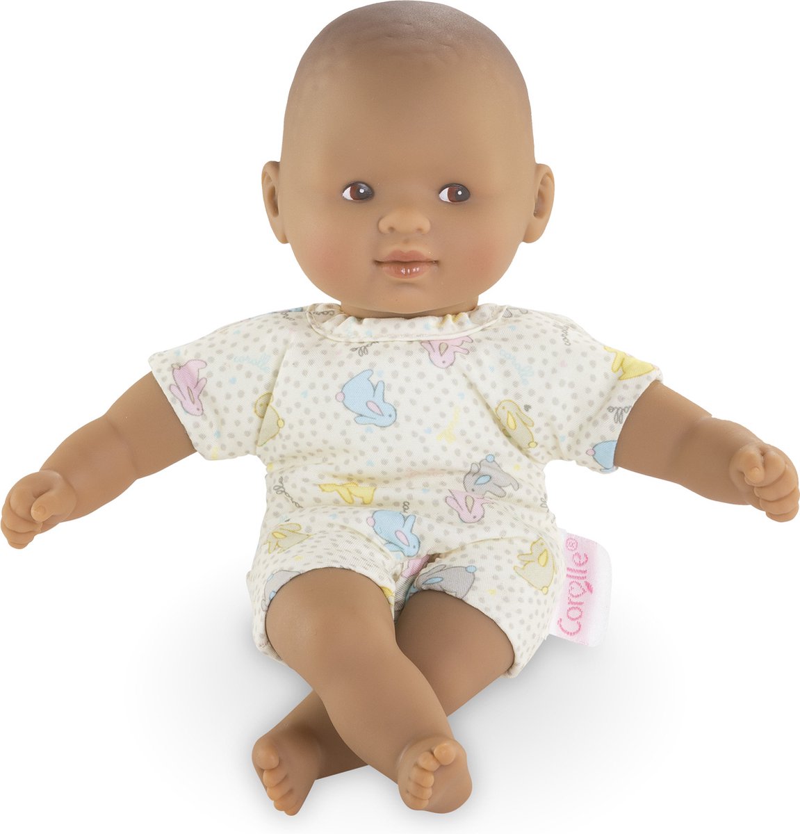 Corolle babypop mini calin konijn bruine ogen 20cm - pop voor kinderen.