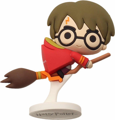 Harry potter nimbus rode mantel rubberen mini figuurtje