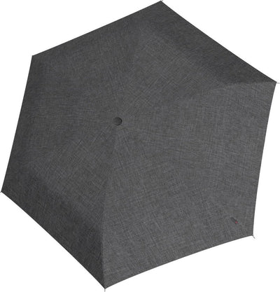 Reisenthel umbrella pocket mini opvouwbare mini paraplu - ø 97 cm - twist silver grijs