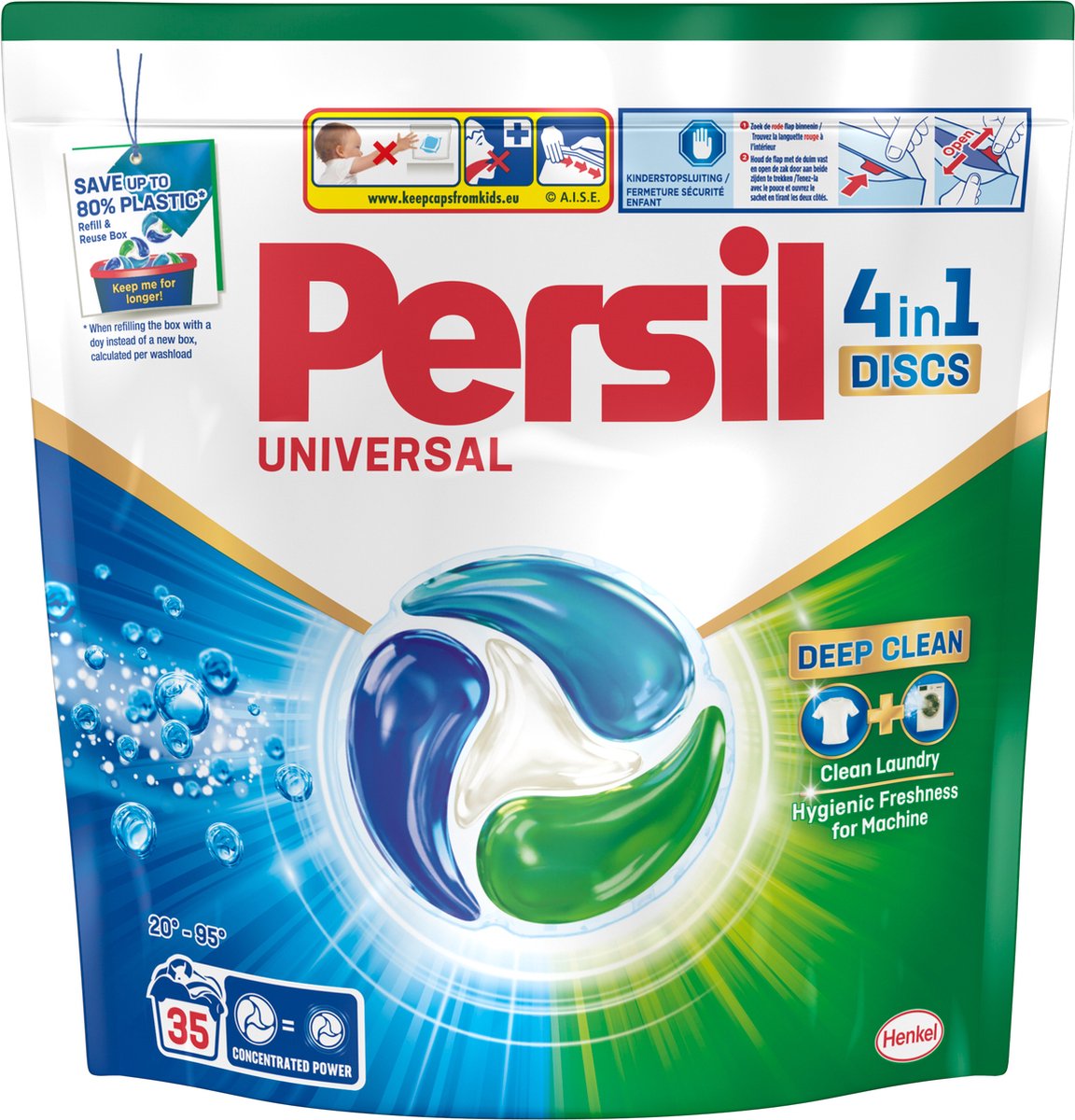Persil discs universal - wascapsules - 35 wasbeurten