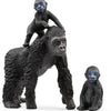 Schleich wildlife gorilla familie 42601
