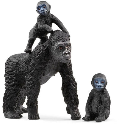 Schleich wildlife gorilla familie 42601