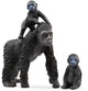Schleich wildlife gorilla familie 42601
