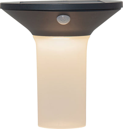 Eglo corbezzola wandlamp buiten - solar - 16 cm - sensor - grafiet wit