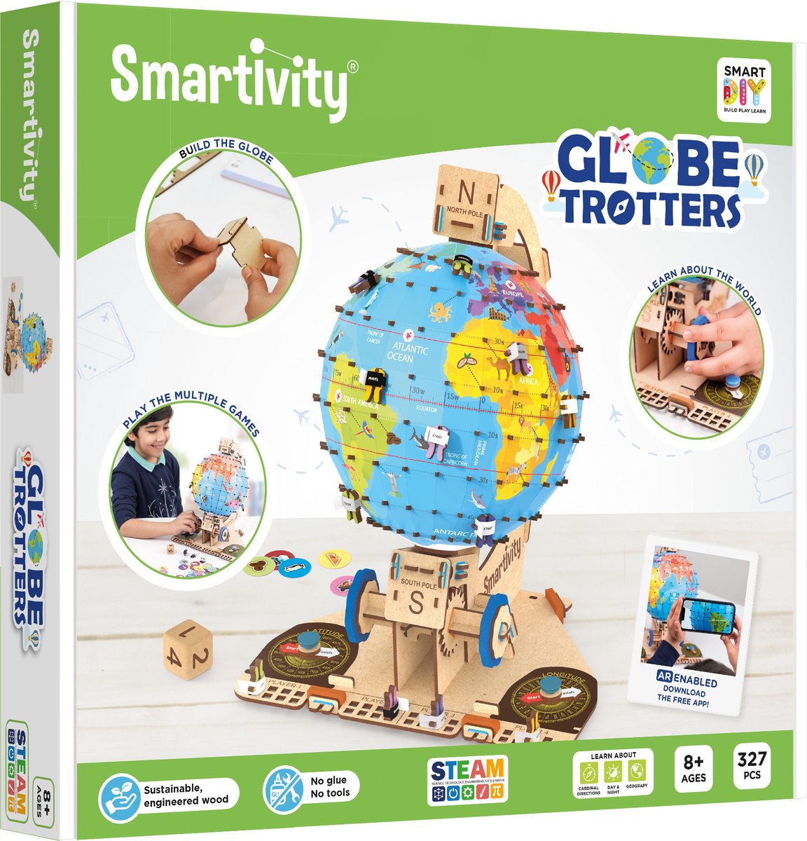 Smartivity globe trotters - constructiespeelgoed