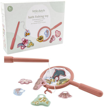 Little dutch badspeelgoed visspel - pink