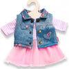 Heless poppenjurk met giletje, 35-45 cm