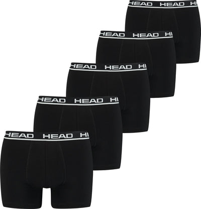 Head boxershorts black 5-pack-xxl