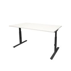 Bureau schaffenburg linesto plus wit zwart