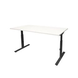 Bureau schaffenburg linesto plus wit zwart