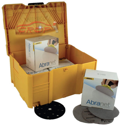Mirka abranet nc schuurschijven 150mm voor aluminium - p320