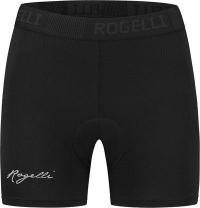 Rogelli fietsonderbroek dames - met zeem - zwart - l