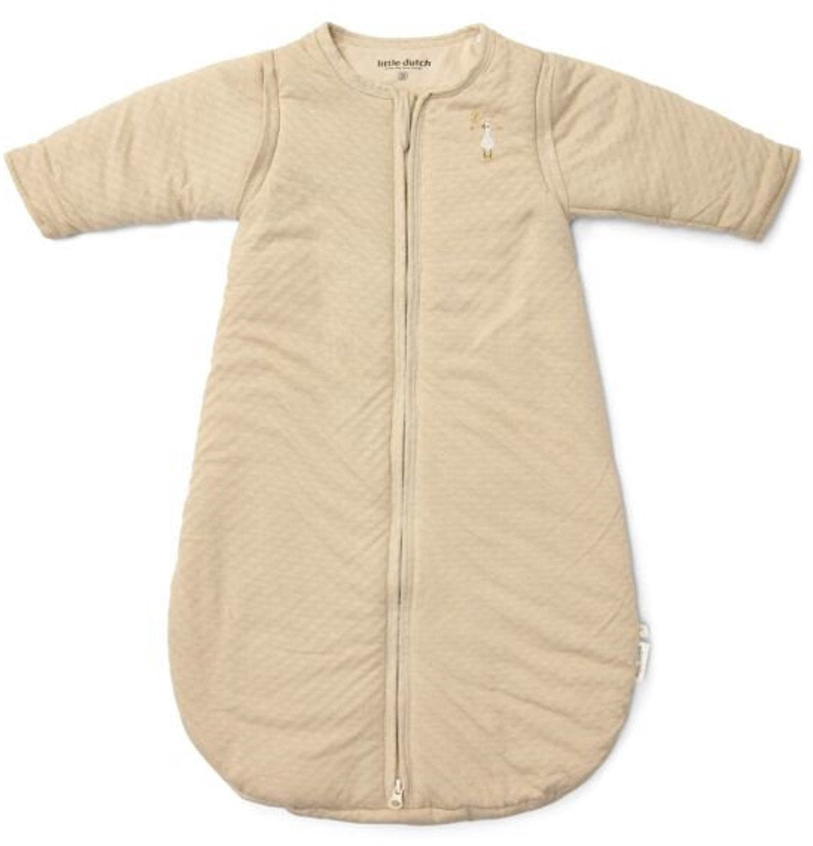 Little dutch slaapzak winter – beige – maat 90 cm – newborn naturals – little goose