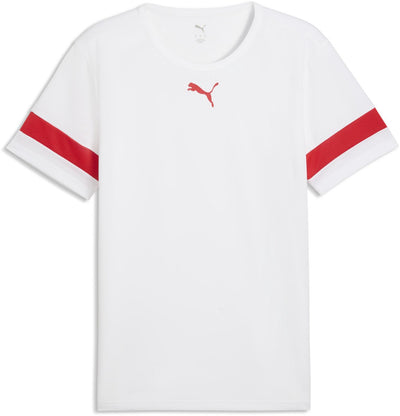 Puma individualrise jersey heren sportshirt - white- red