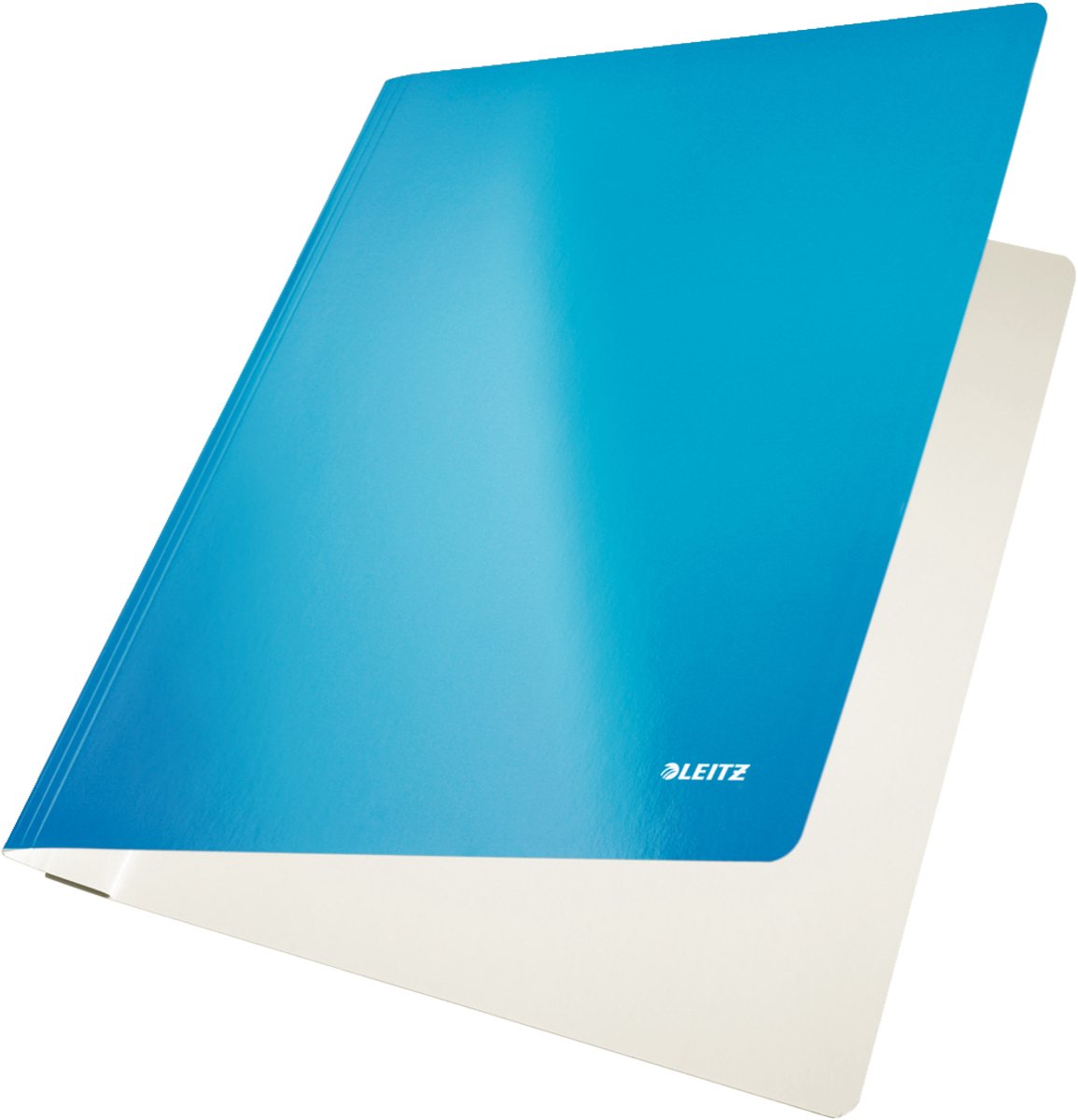 Leitz wow snelhechtmap formaat a4 blauw