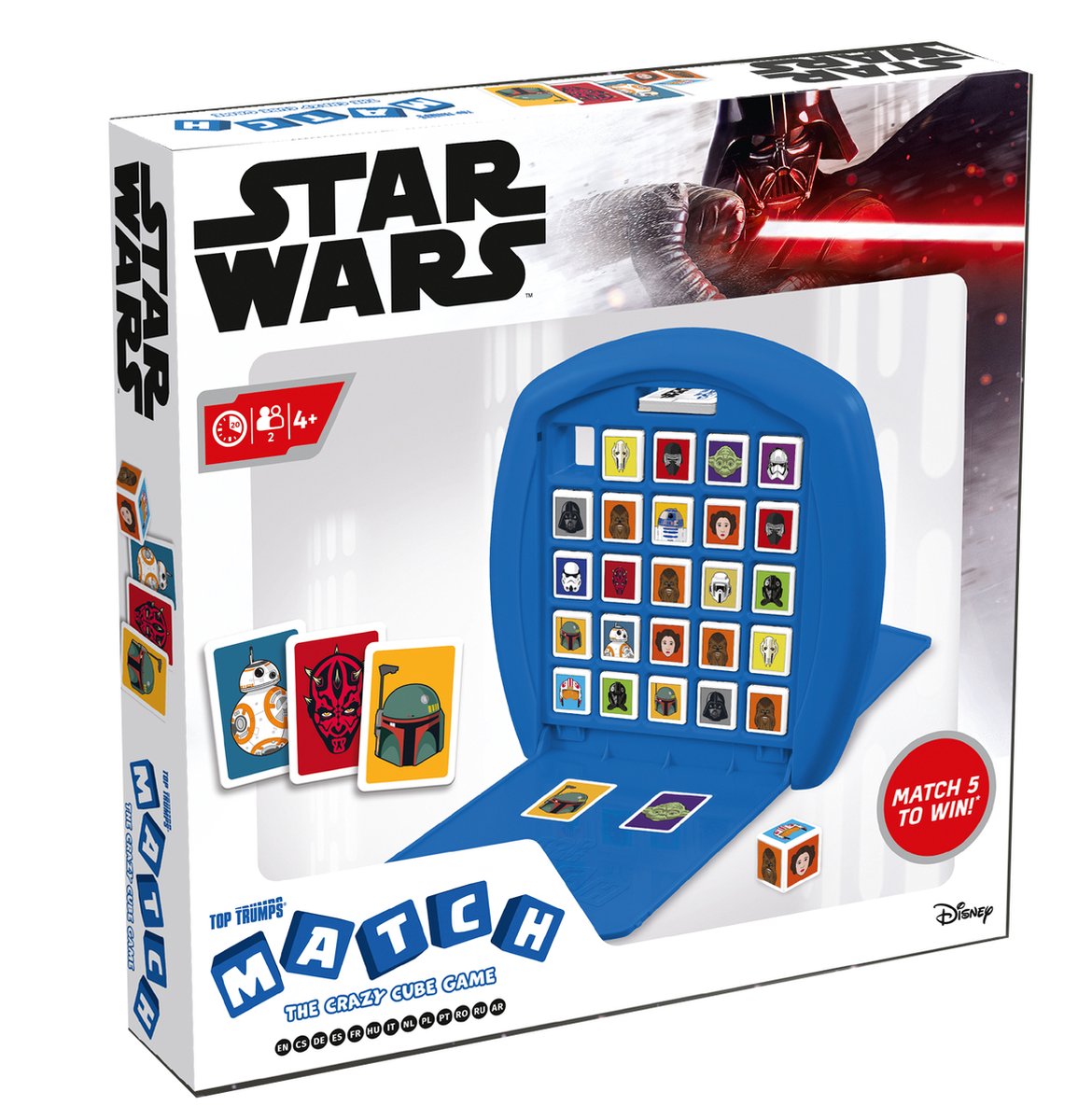 Winning moves memory - star wars - nieuwe editie