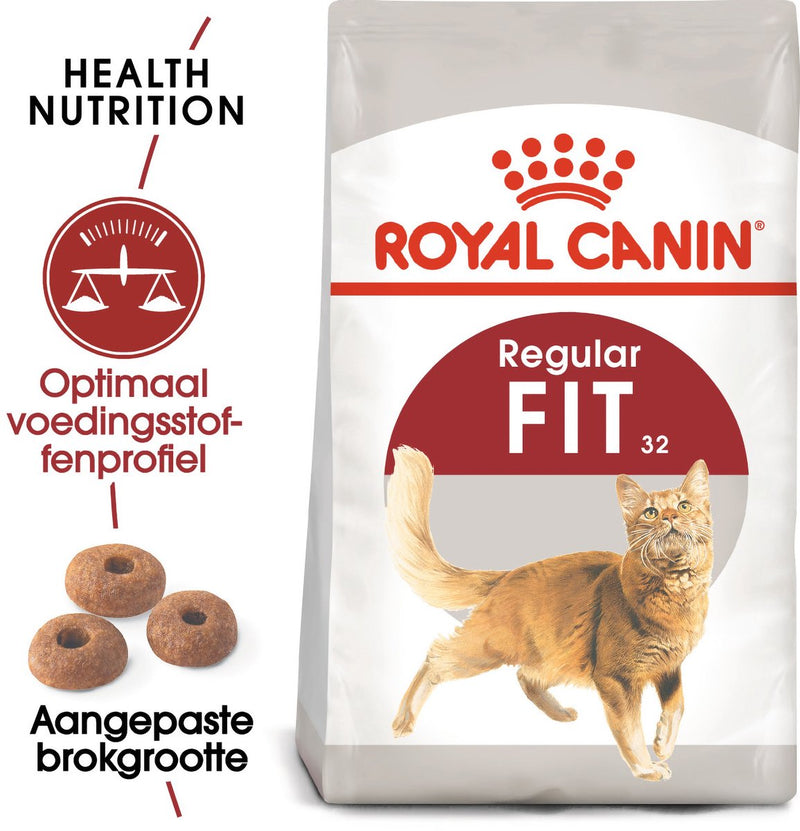 Royal canin fit 32 - kattenvoer - 4kg - hoogwaardige voeding