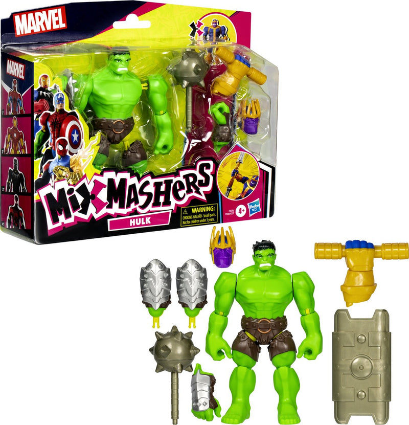 Hasbro marvel mixmashers hulk deluxe - actiefiguur 12cm