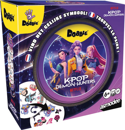 Zygomatic dobble: kpop demon hunters - kaartspel – reactiespel voor kinderen volwassenen – reisspel voor kpop demon hunter fans