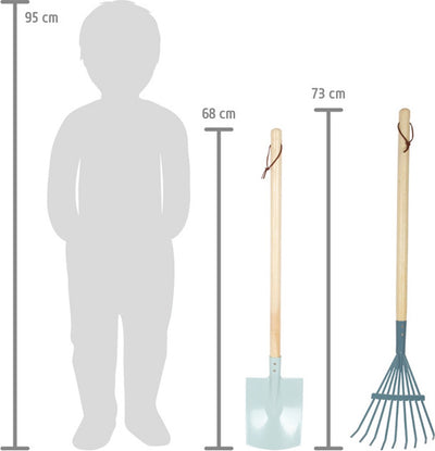 Small foot - houten tuingereedschap, 4dlg.