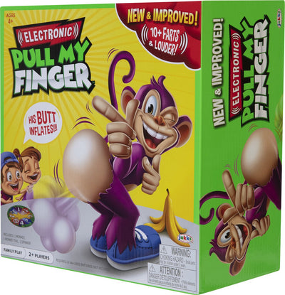 Jakks trek aan mijn vinger spel – elektronisch – scheetspel
