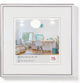 Walther new lifestyle - kunststof lijst - fotoformaat 20x20 cm - zilver