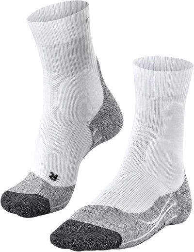 Falke te2 anti-blaar katoen functioneel materiaal tennissokken heren wit - maat 44-45 44 45