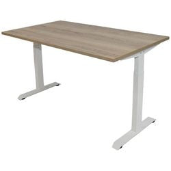 Bureau euroseats natuuriljk eiken , wit 620 840x1200x800