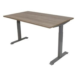 Bureau euroseats robson eiken, grijs