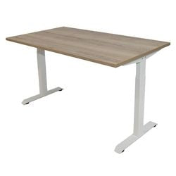 Bureau euroseats natuuriljk eiken , wit 620 840x1400x800