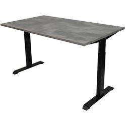 Bureau euroseats oxydegrijs, zwart 620 840x1200x800