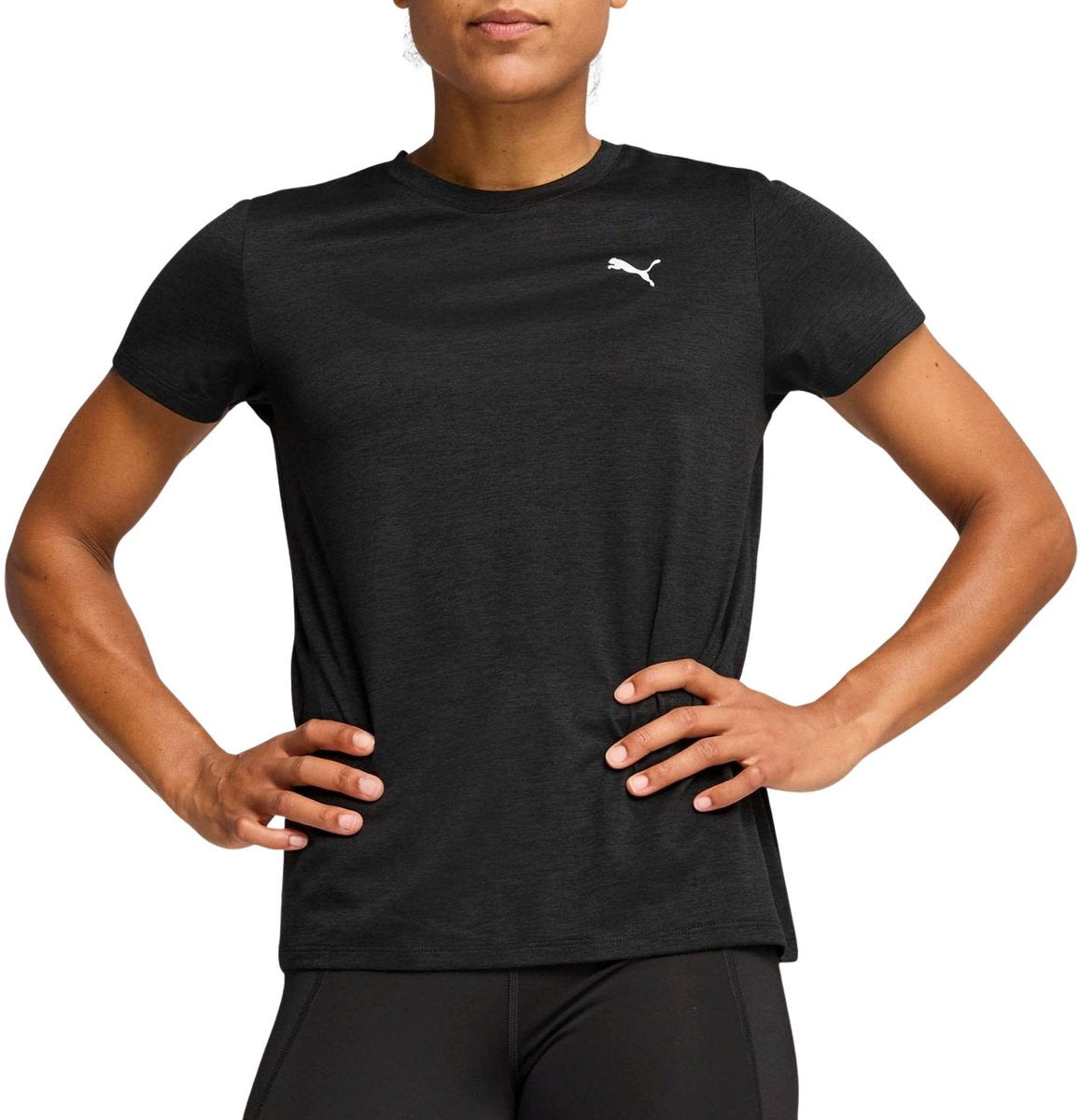 Puma tad essentials gemêleerd shirt dames - maat xs