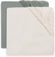 Jollein hoeslaken ledikant - 60x120cm - jersey - sea green ivory