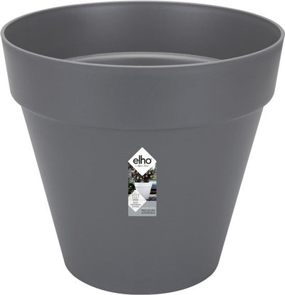 Elho loft urban rond 40 - bloempot voor buiten - ø 38.5 x h 35.3 cm - antraciet