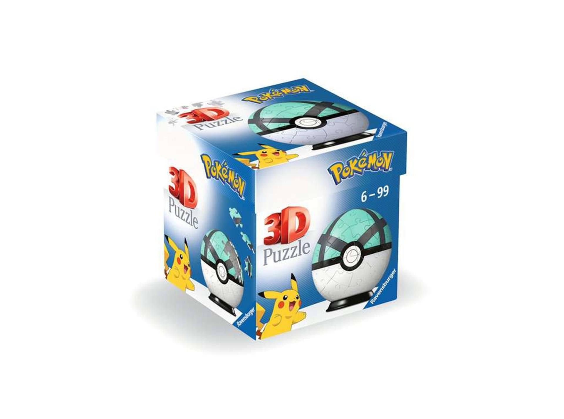 Ravensburger pokémon net ball - 3d puzzel