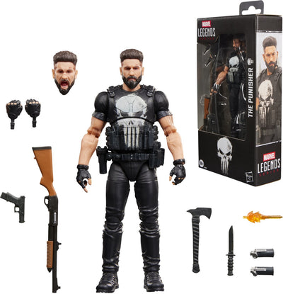 Hasbro marvel legends series punisher - the punisher - actiefiguur 15cm
