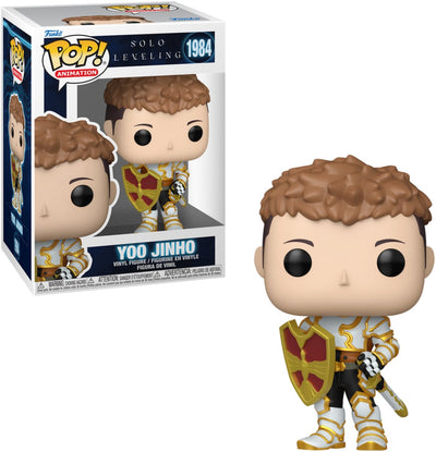 Funko solo leveling yoo jinho vinyl figur 1984 unisex pop! - neutraal - standard